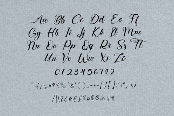 Special Font Poster 5