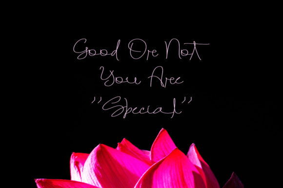 Special Font Poster 3