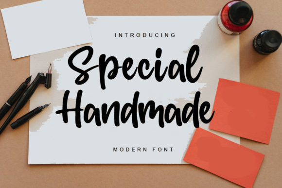 Special Handmade Font Poster 1