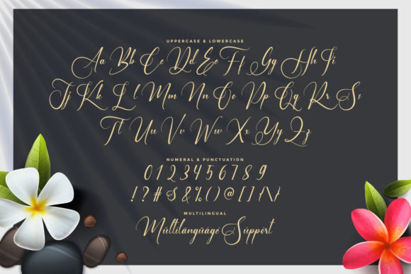 Special Night Font Poster 4