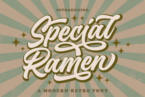 Special Ramen Font