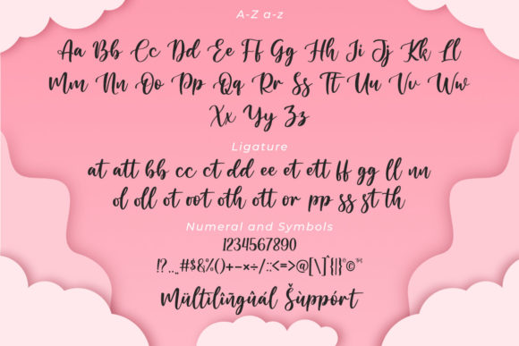 Special Romance Font Poster 6