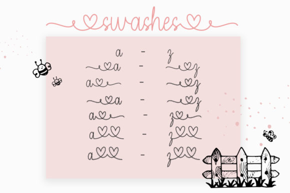 Spring Love Font Poster 9