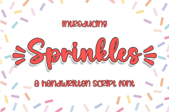 Sprinkles Font Poster 1