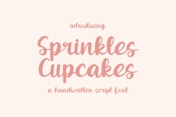 Sprinkles Cupcakes Font