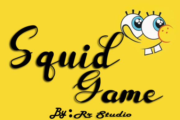 Squid Game Font Poster 1