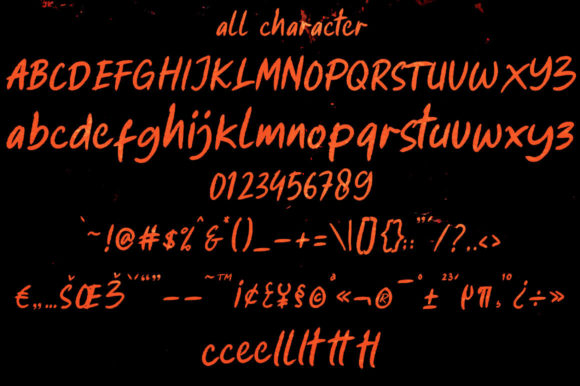 Sriyatno Font Poster 12