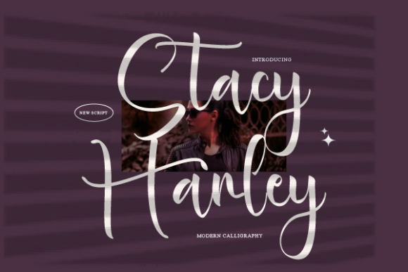 Stacy Harley Font Poster 1