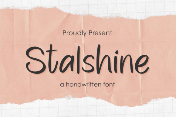 Stalshine Font Poster 1