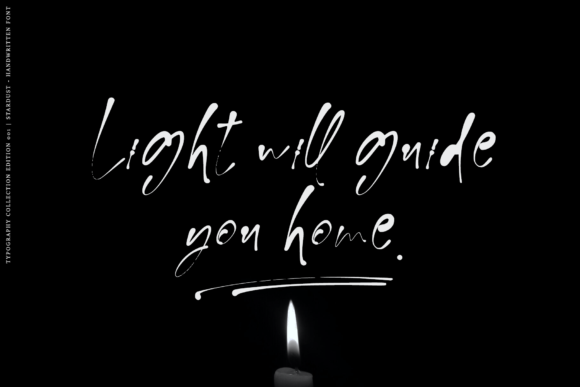 Stardust Font Poster 7