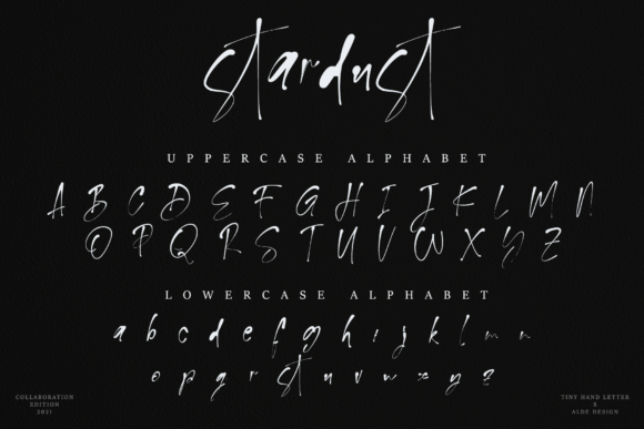 Stardust Font Poster 9