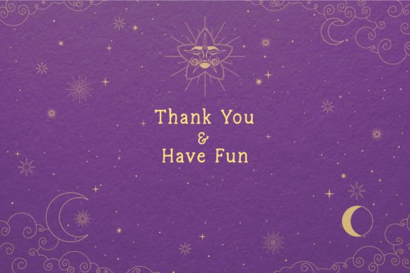 Starfruit Celestial Duo Font Poster 7
