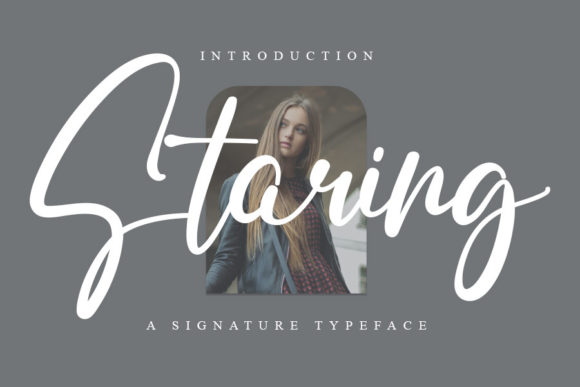 Staring Font