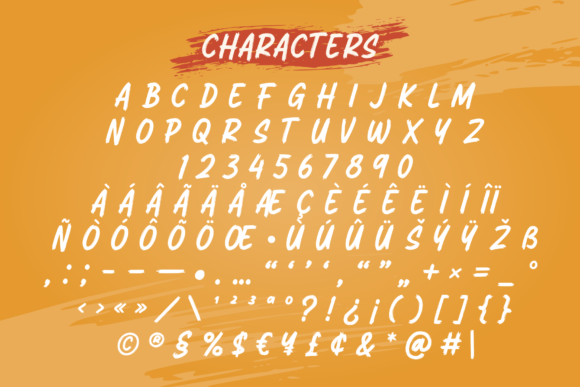 Stark Brush Font Poster 6