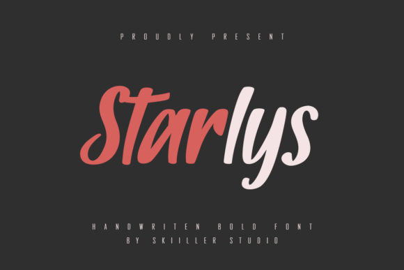Starlys Font Poster 1