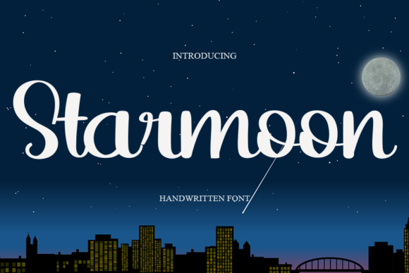 Starmoon Font Poster 1