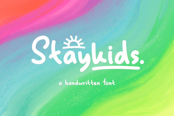 Stay Kids Font Poster 1