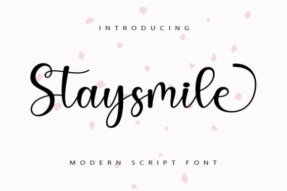Stay Smile Font Poster 1