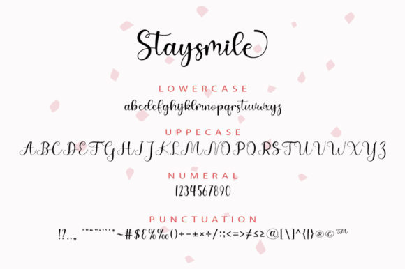 Stay Smile Font Poster 5