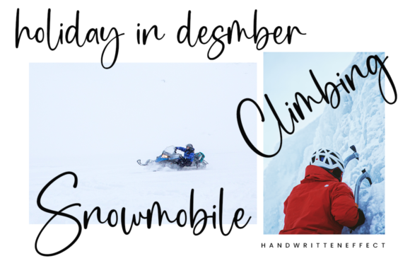 Stay Winter Font Poster 7