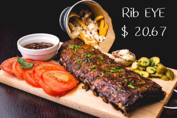 Steak Font Poster 3