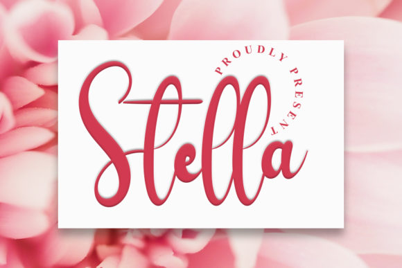 Stella Font Poster 1