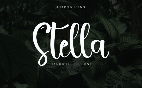 Stella Font Poster 1