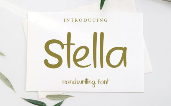 Stella Font Poster 1