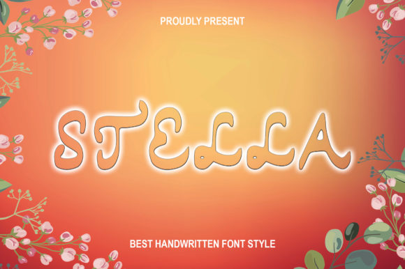 Stella Font Poster 6