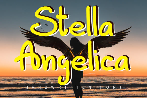 Stella Angelica Font Poster 1