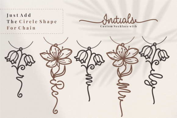 Stella Birth Flower Font Poster 3