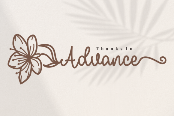 Stella Birth Flower Font Poster 10