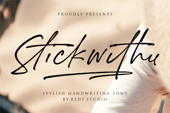 Stickwithu Font Poster 1