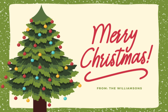 Still Christmas Font Poster 5