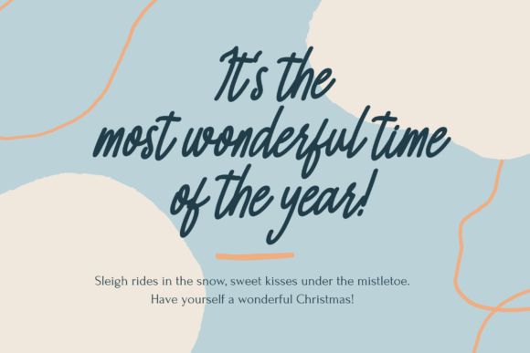 Still Christmas Font Poster 6