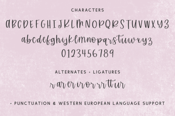 Stirling Cottage Script Font Poster 10