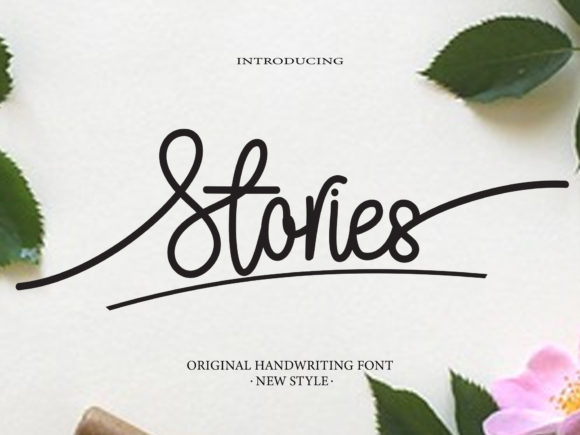 Stories Font