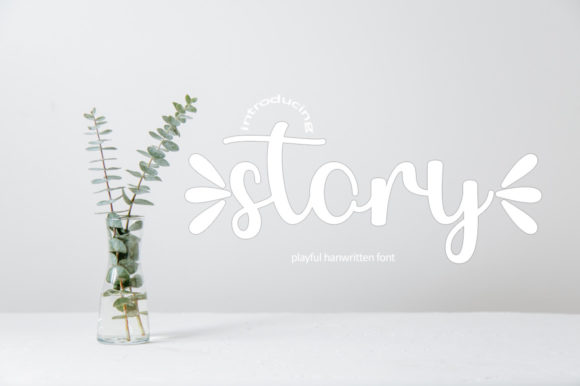 Story Font Poster 1