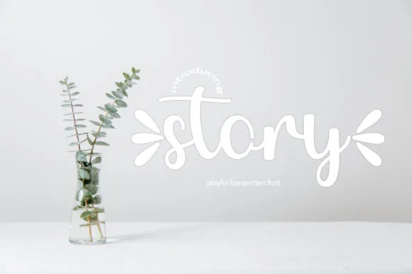 Story Font Poster 1
