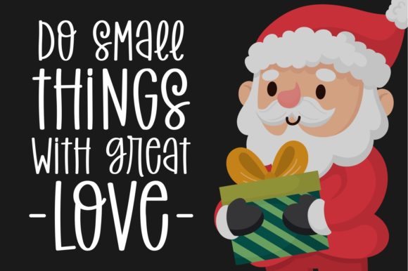 Story in Christmas Font Poster 3