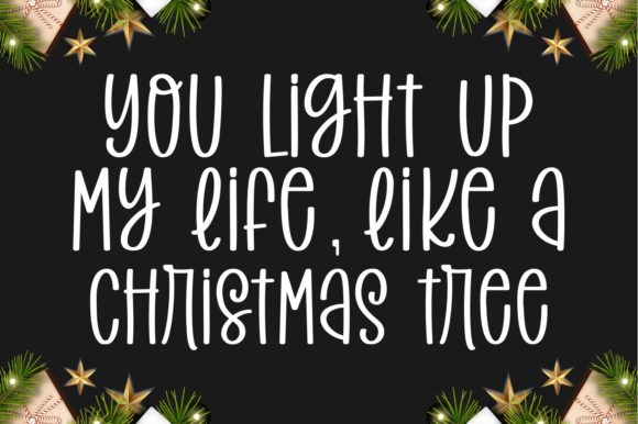Story in Christmas Font Poster 4