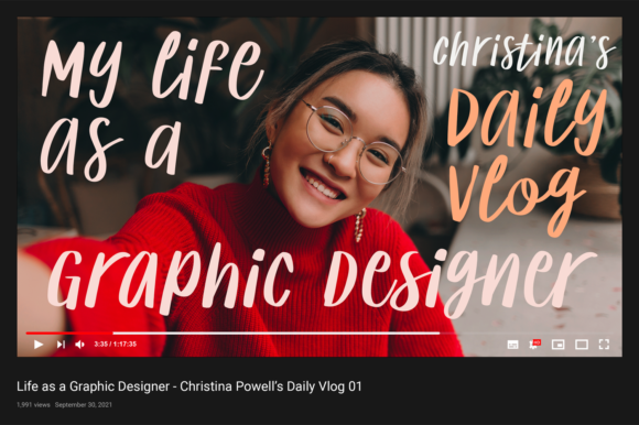 Story Tailing Font Poster 15