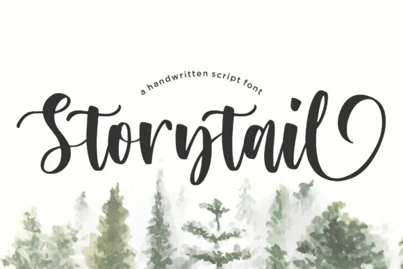 Storytail Font Storytail Font Poster 1