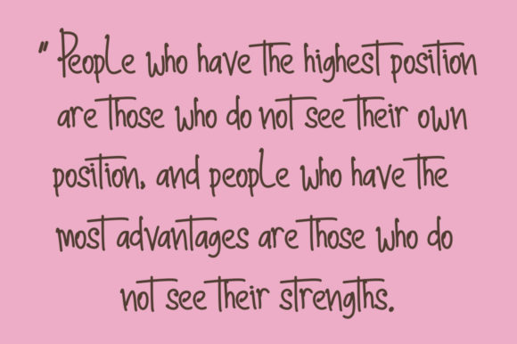 Strawberry Pink Font Poster 3