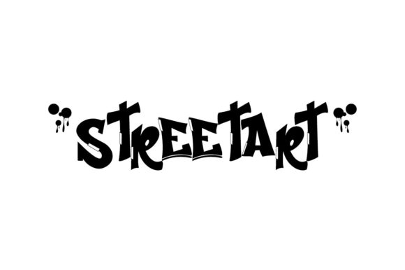 Streetart Font Poster 1