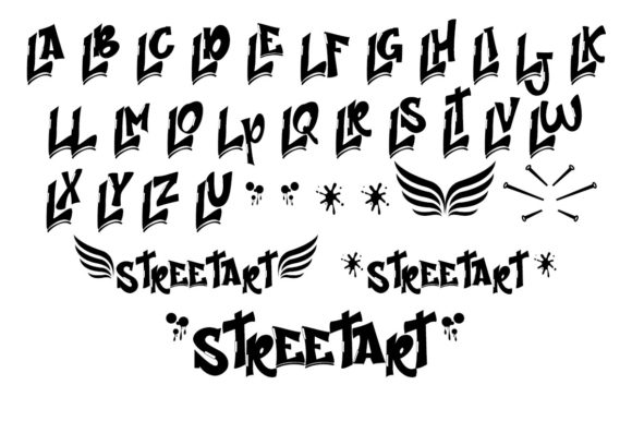 Streetart Font Poster 8