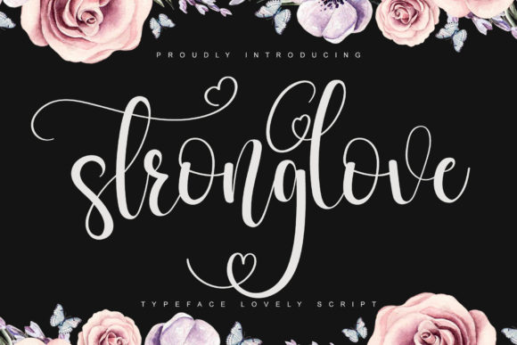 Stronglove Font Poster 1