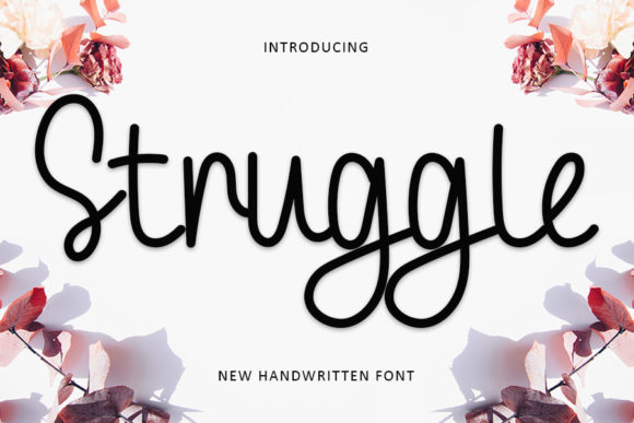 Struggle Font