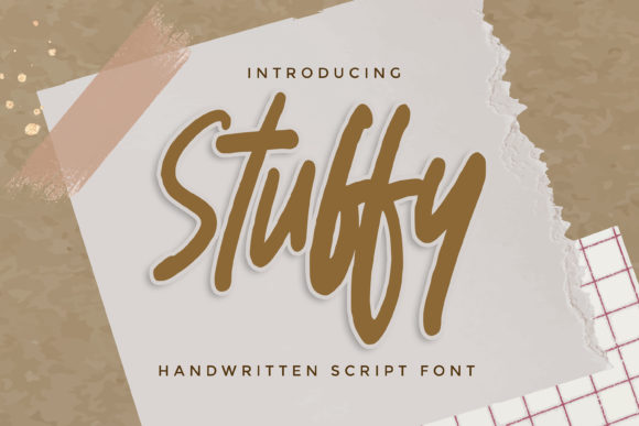 Stuffy Font Poster 1