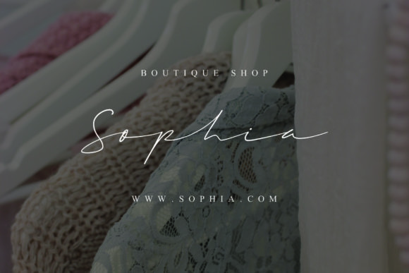 Stylish Dakota Font Poster 2